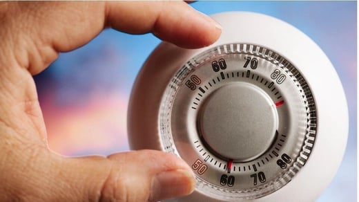 The Temperature from the Top